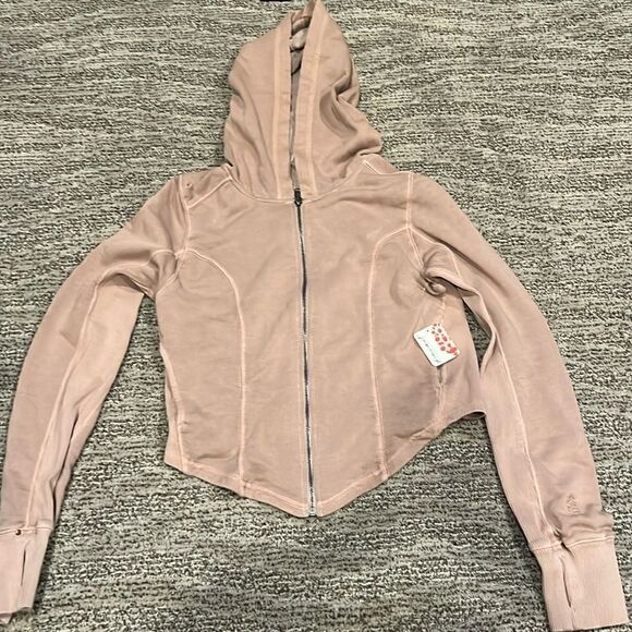 Free People Sahara Zip Up L - Picture 2 of 4